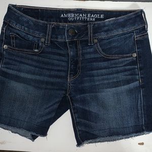 American eagle jean shorts size 2